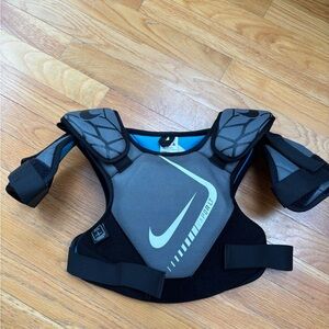 Nike Youth Chest Protector in Gray and Black